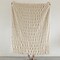 Luxurious 50 in. x 60 in. Rached Faux Fur Cozy Throw Blanket - Decorative Plush Blanket for Sofa and Bed, Soft and Comfortable Home Accent, Stylish Living Room and Bedroom Decor, Warm Winter Blanket